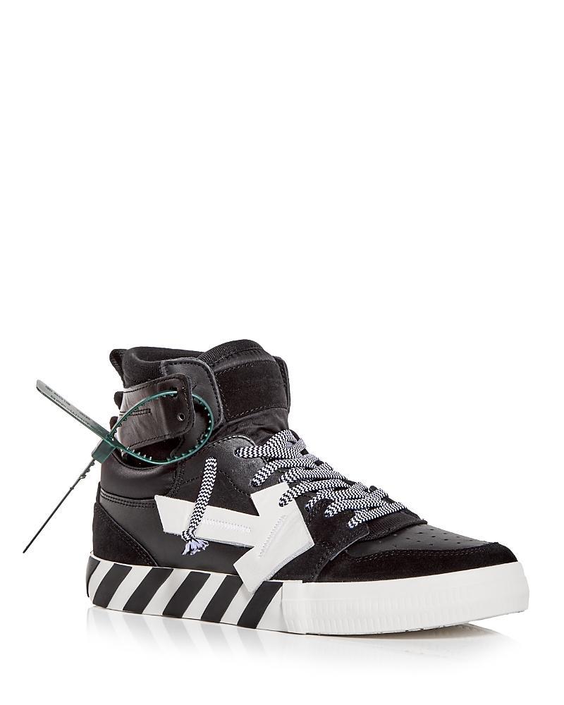 Off-White Mens Vulcanized High Top Sneakers Product Image