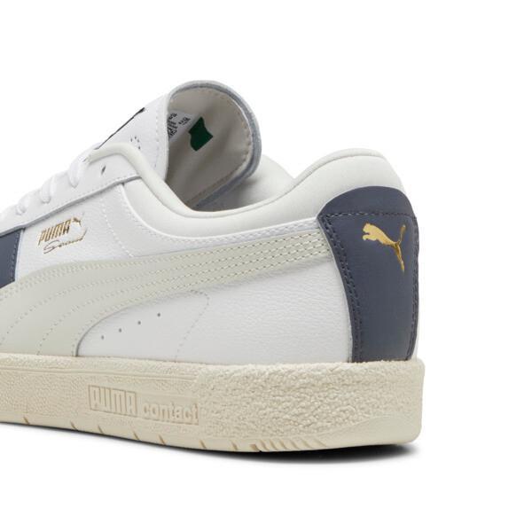 PUMA Seoul Leather Men's Sneakers in White/Galactic Grey Product Image