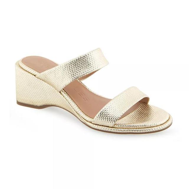 Aerosoles Norine Womens Wedge Slide Sandals Product Image