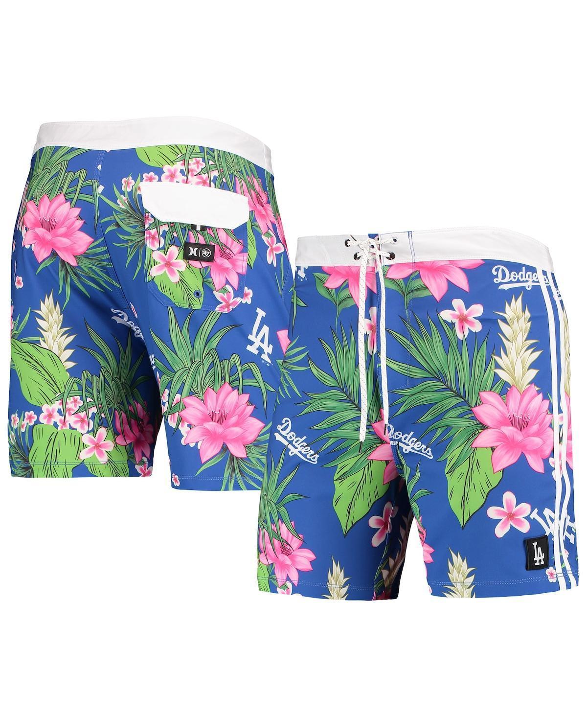 Mens Hurley x 47 Royal Los Angeles Dodgers Phantom Tailgate Swim Shorts Product Image