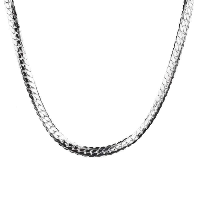 Snakebone Metallic Necklace Product Image