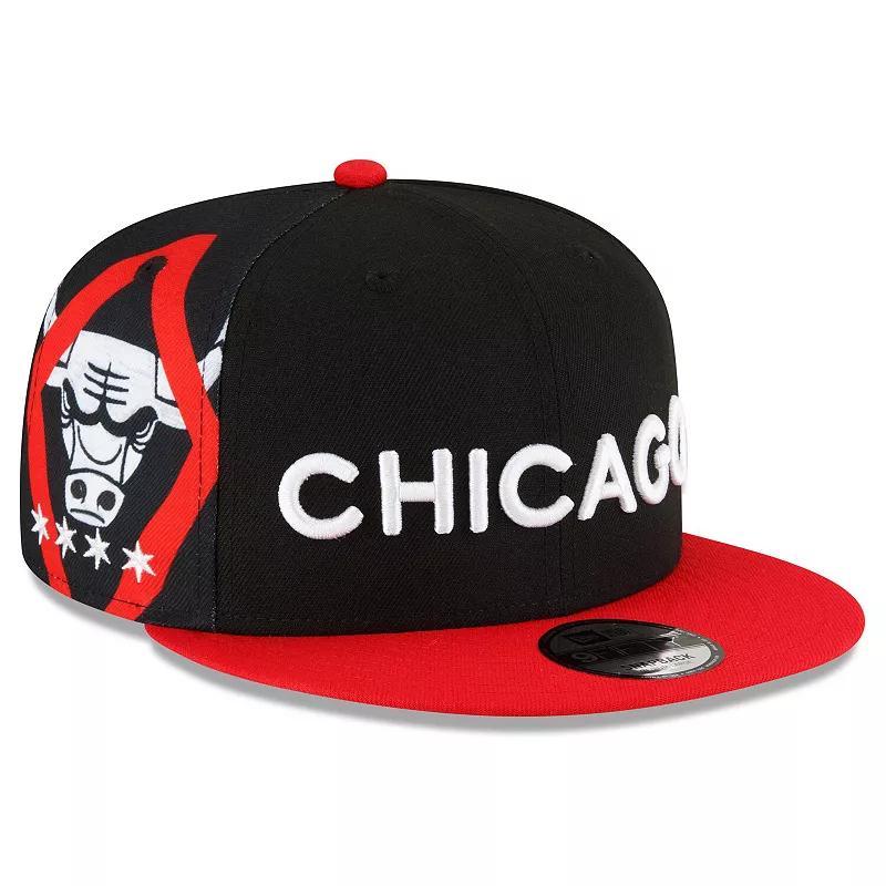 Mens New Era Black Chicago Bulls 2023/24 City Edition 9FIFTY Snapback Adjustable Hat - Black Product Image