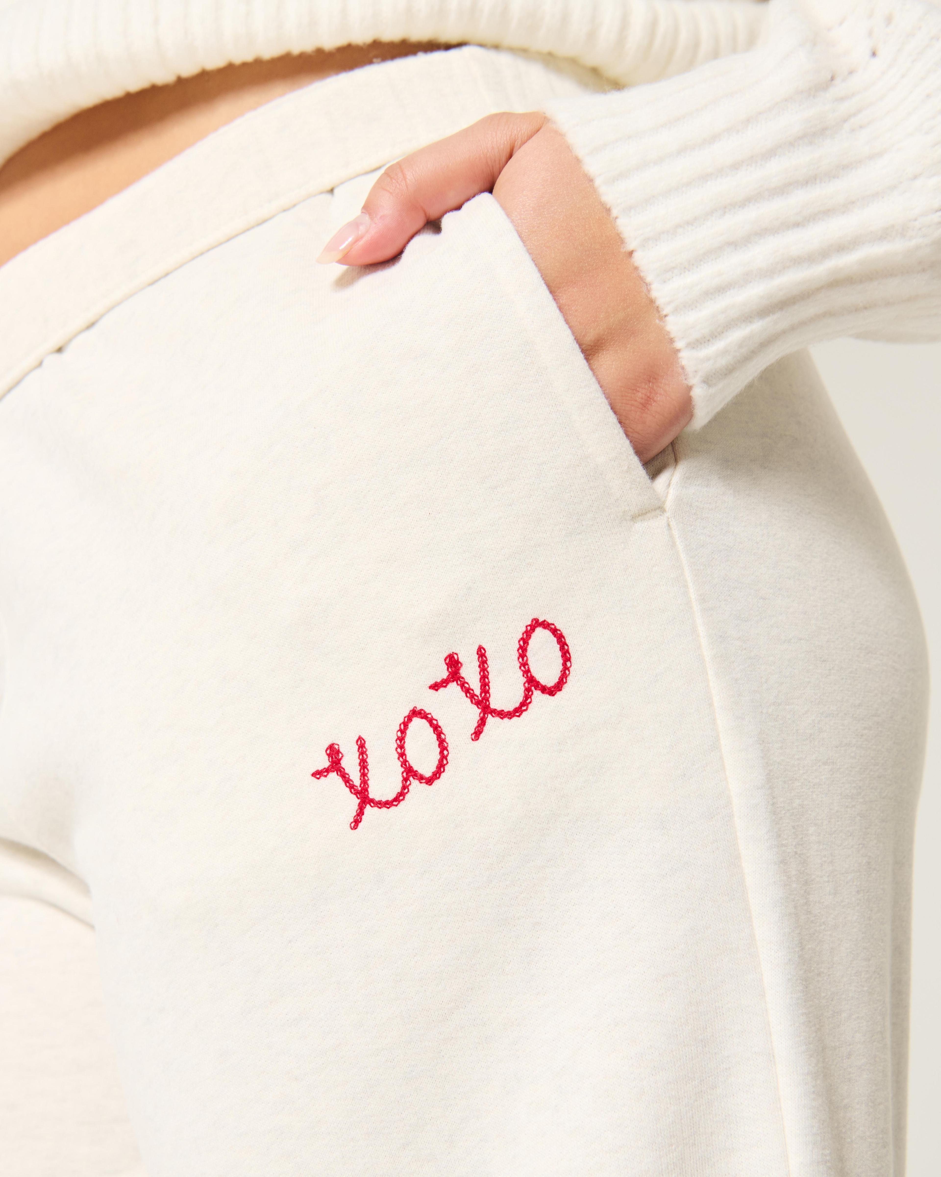 XOXO Graphic Wide-Leg Sweatpants Product Image