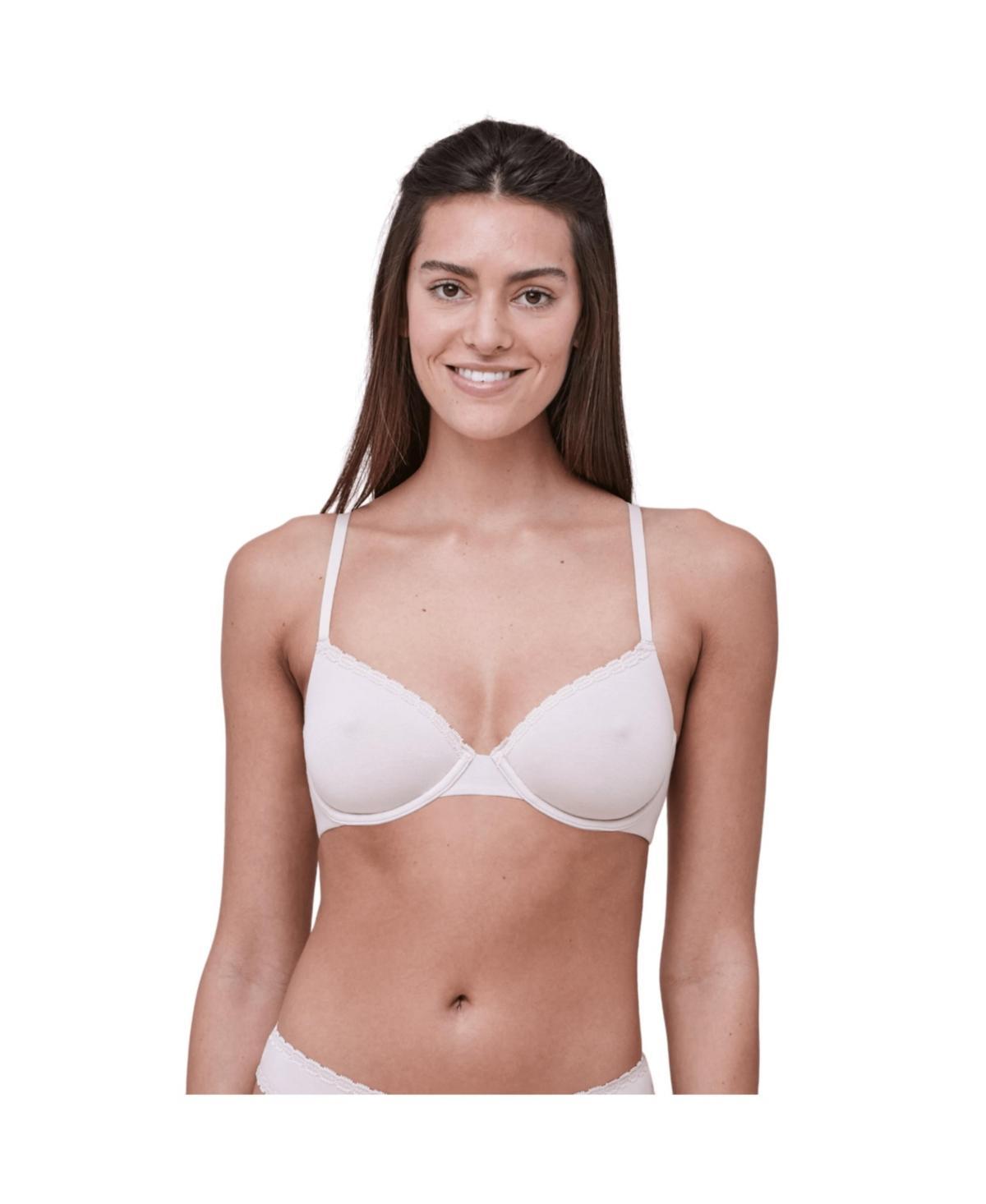 Skarlett Blue Adorned Cotton Blend Underwire Bra Product Image