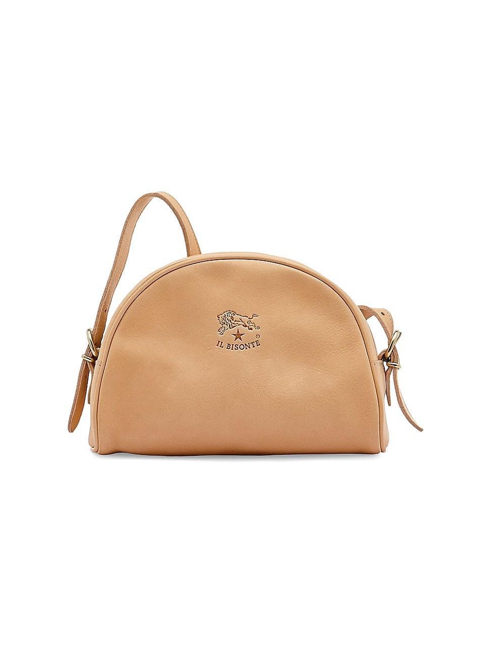 Womens Classic Leather Crossbody Bag Product Image