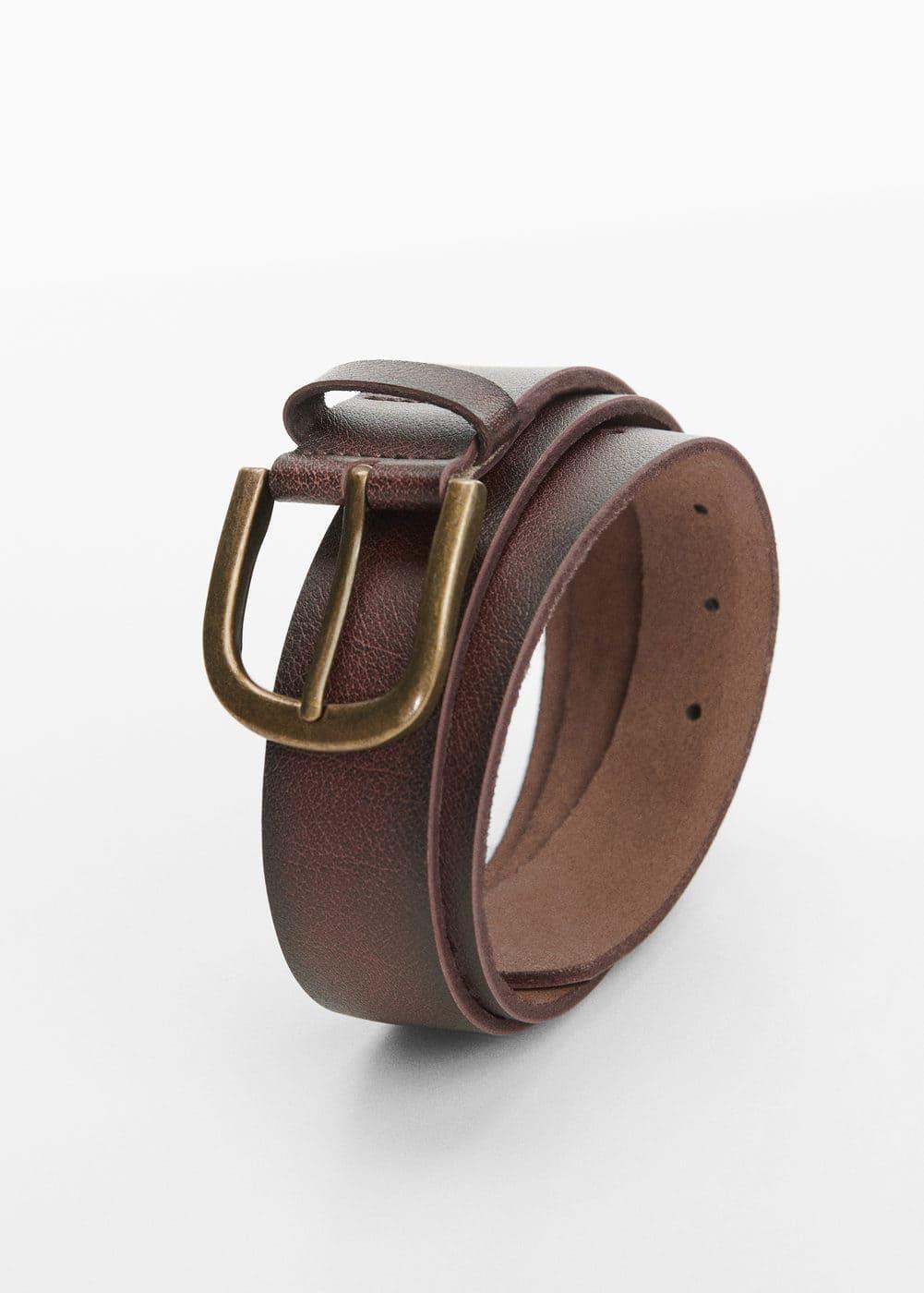 MANGO MAN - Pebbled belt Men Product Image