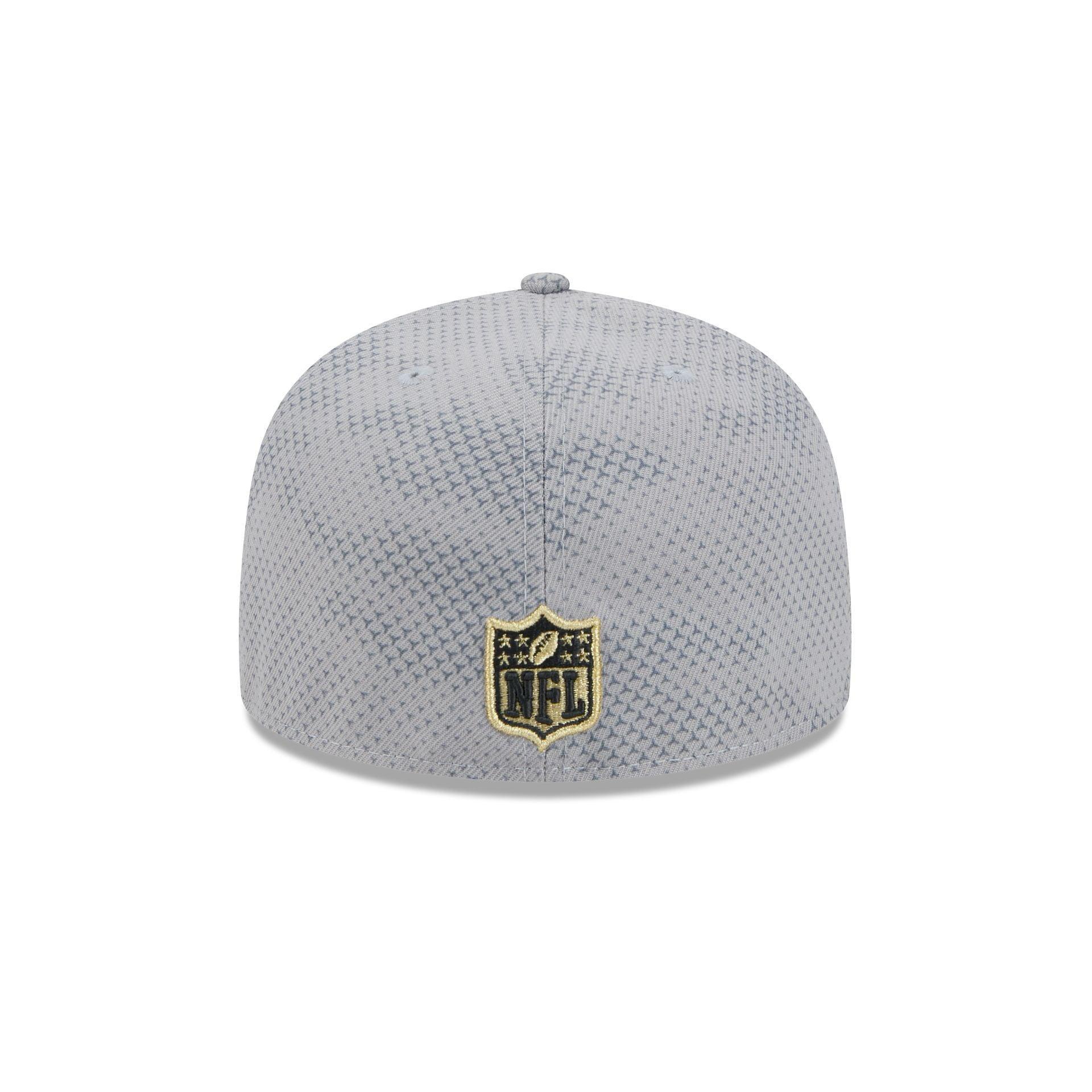 New Orleans Saints 2024 Sideline Gray 59FIFTY Fitted Hat Male Product Image