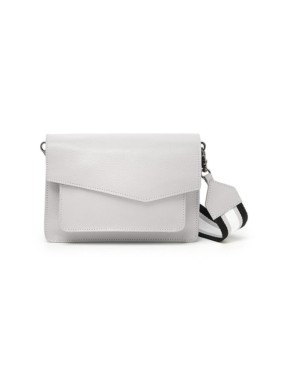 Womens Cobble Hill Leather Crossbody Bag Product Image