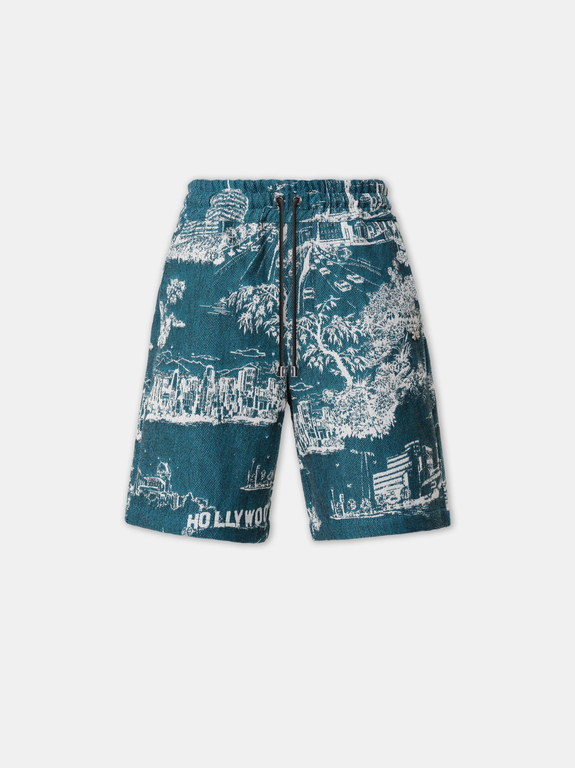 LA LANDMARK TAPESTRY SHORT - Deep Teal Male Product Image