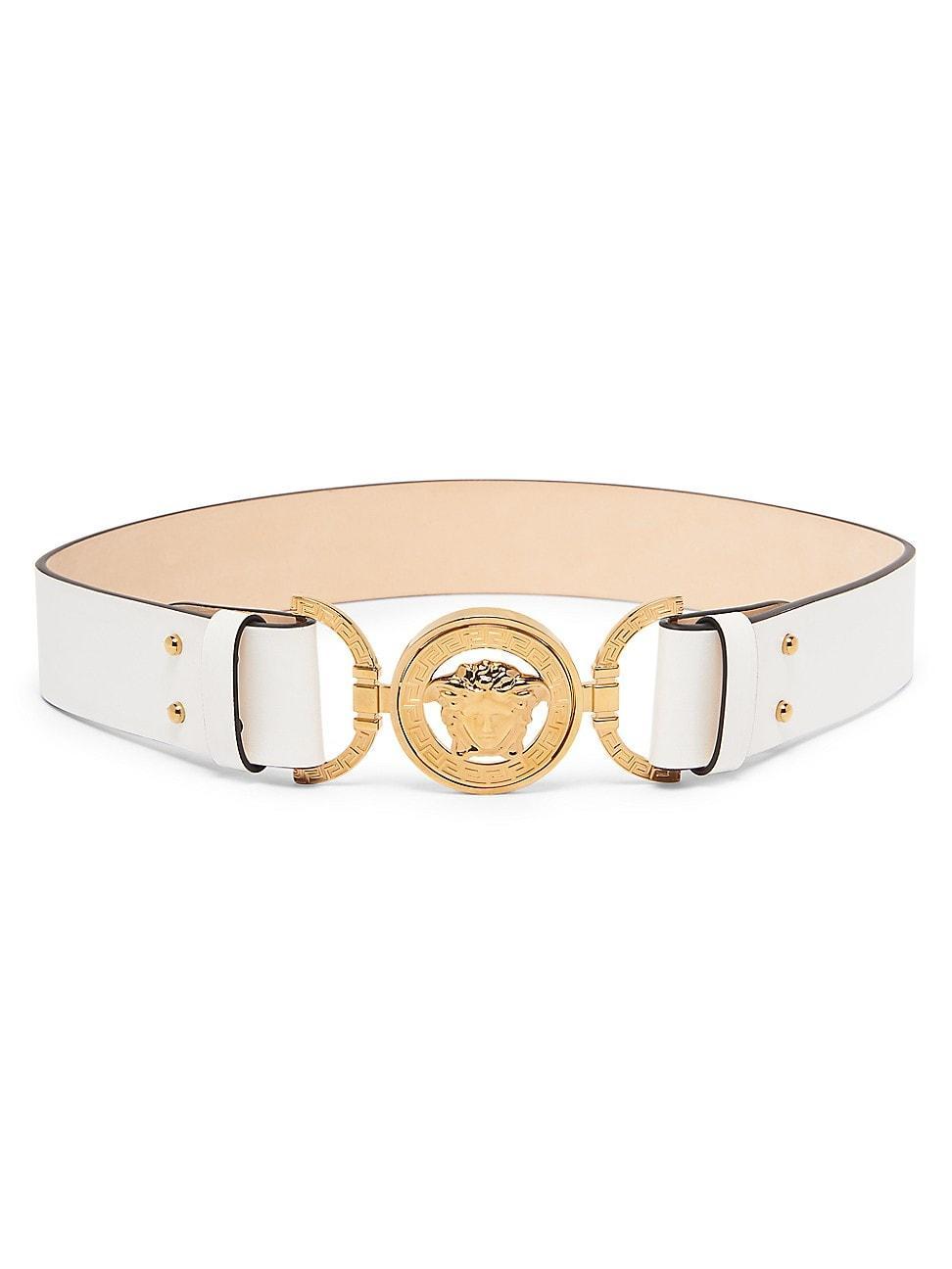 Womens La Medusa Leather Belt Product Image