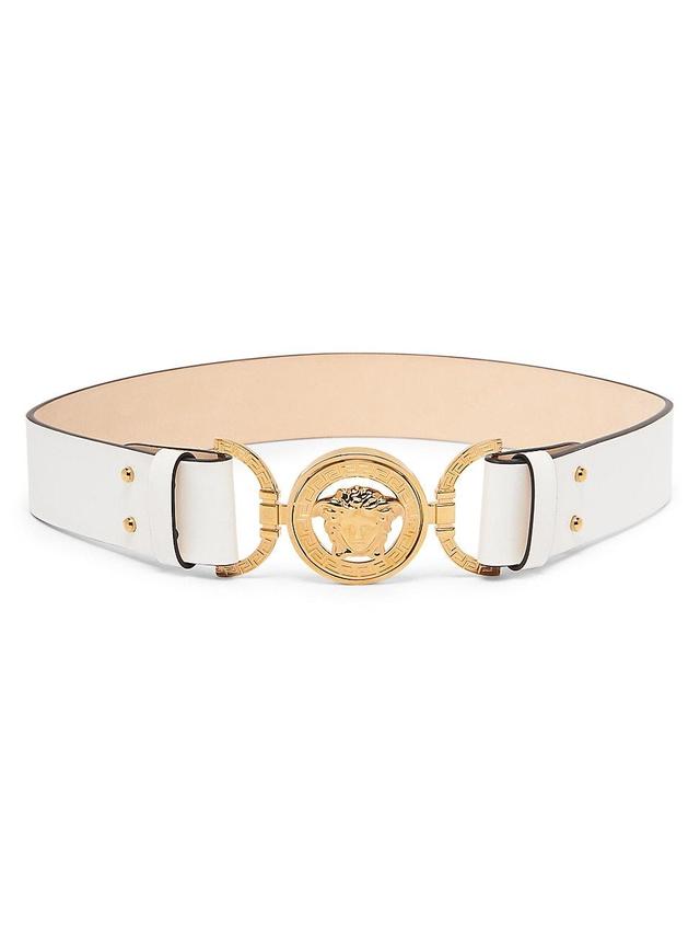 Womens La Medusa Leather Belt Product Image