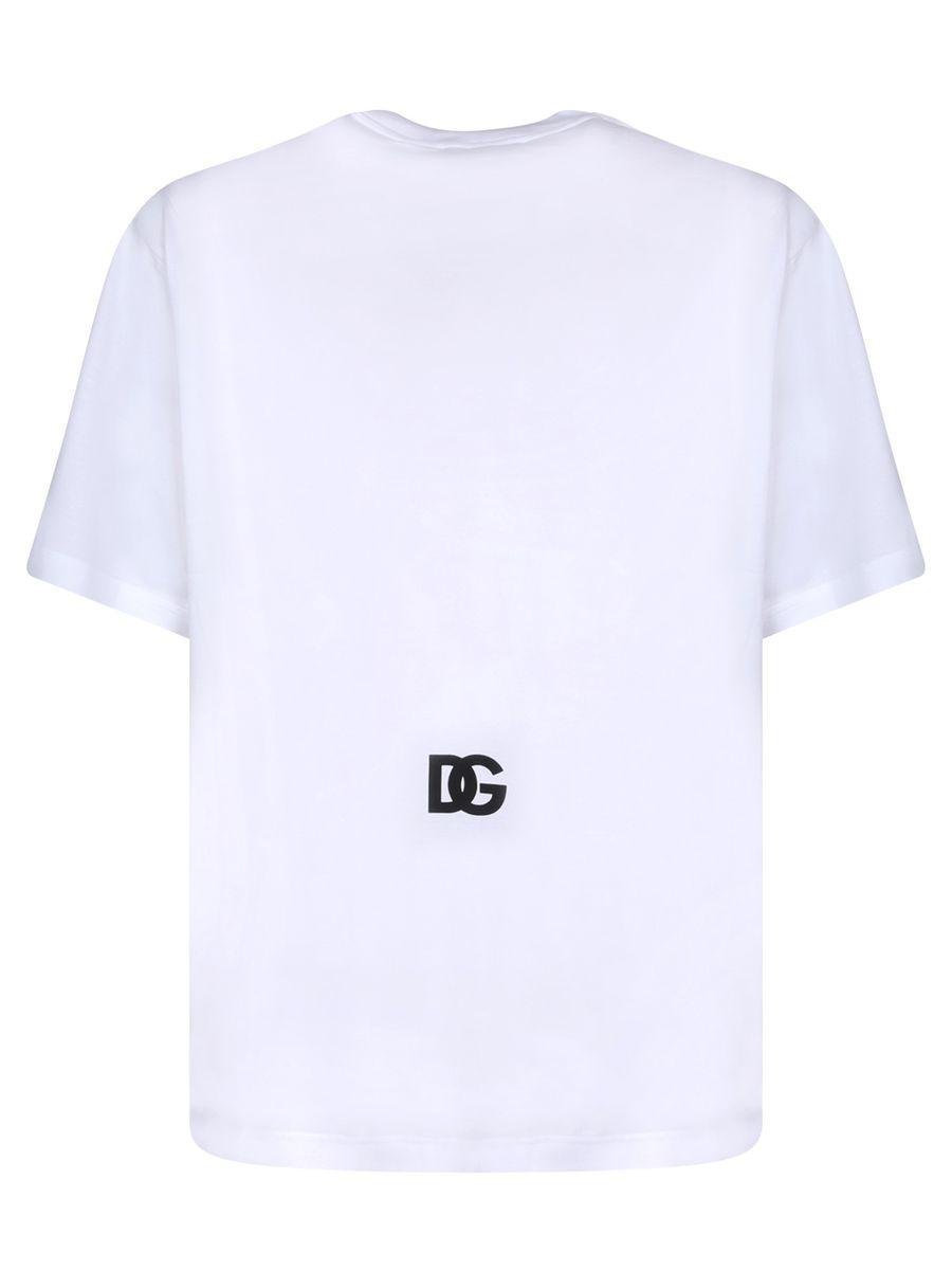 Dg Logo White T-shirt Product Image