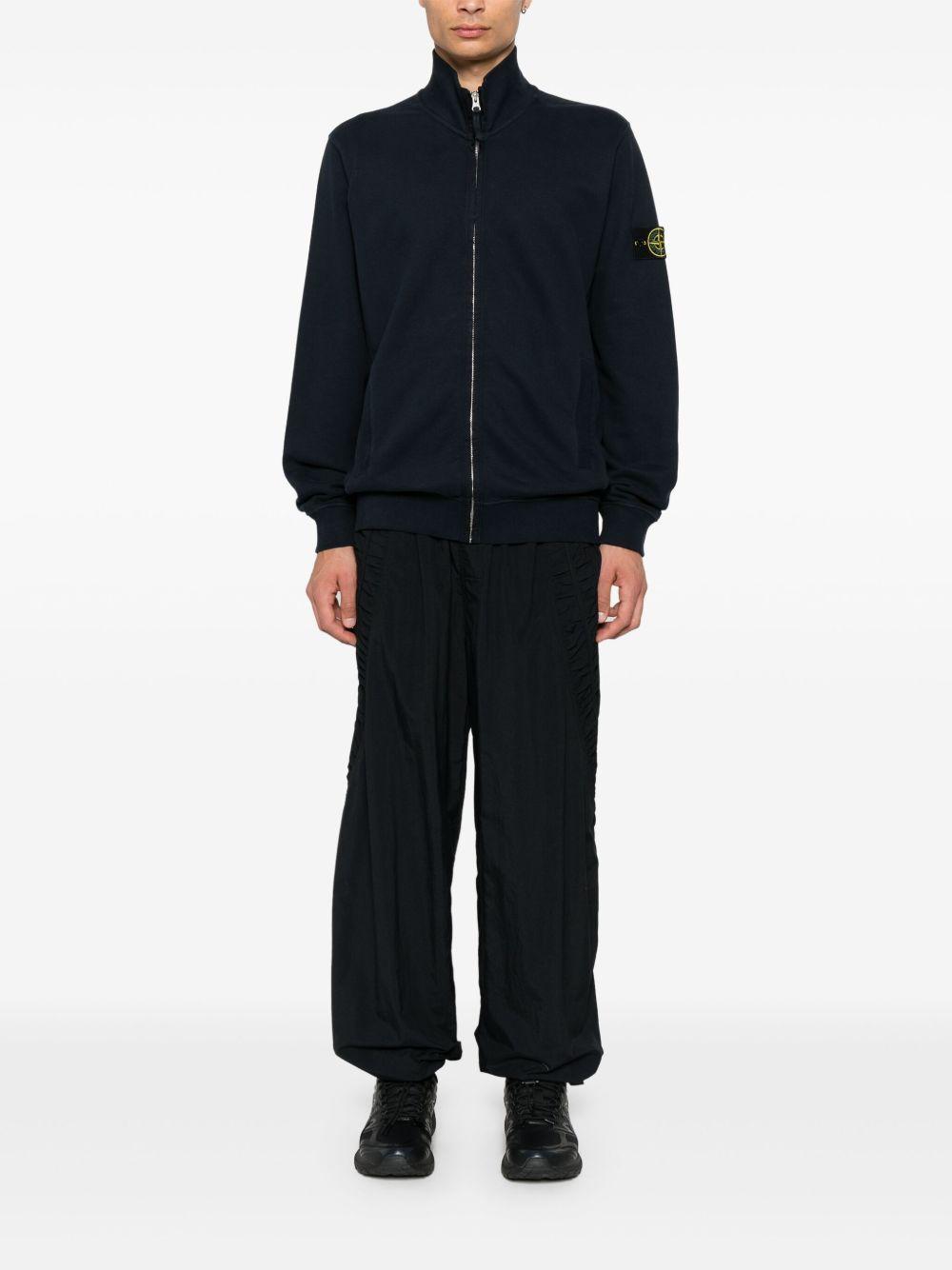 STONE ISLAND Compass-badge Sweater In Blue Product Image