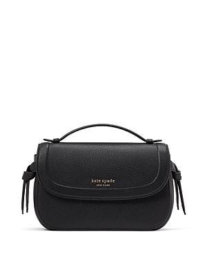 Kate Spade New York Knott Pebbled Leather Top Handle Crossbody Cross Body Handbags Product Image