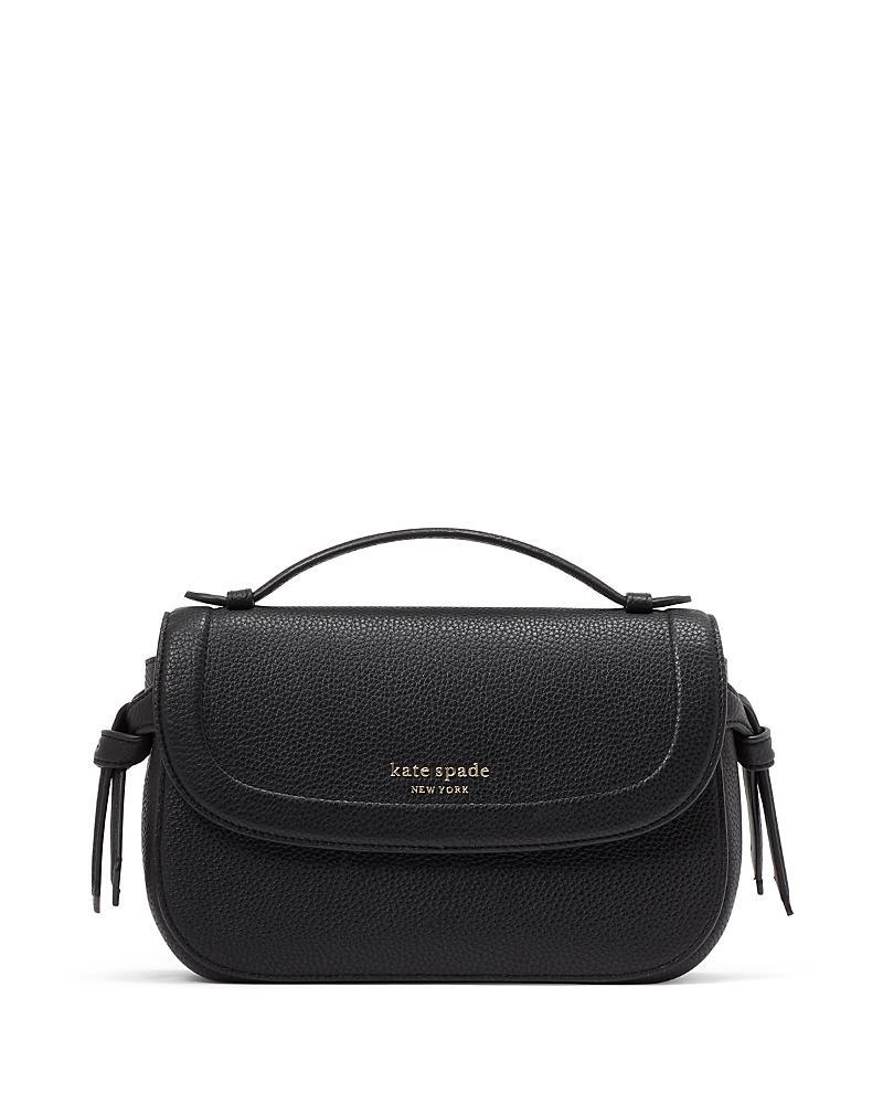 Kate Spade New York Knott Pebbled Leather Top Handle Crossbody Cross Body Handbags Product Image