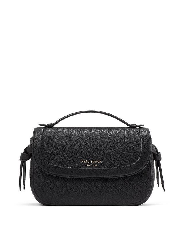 Kate Spade New York Knott Pebbled Leather Top Handle Crossbody Cross Body Handbags Product Image