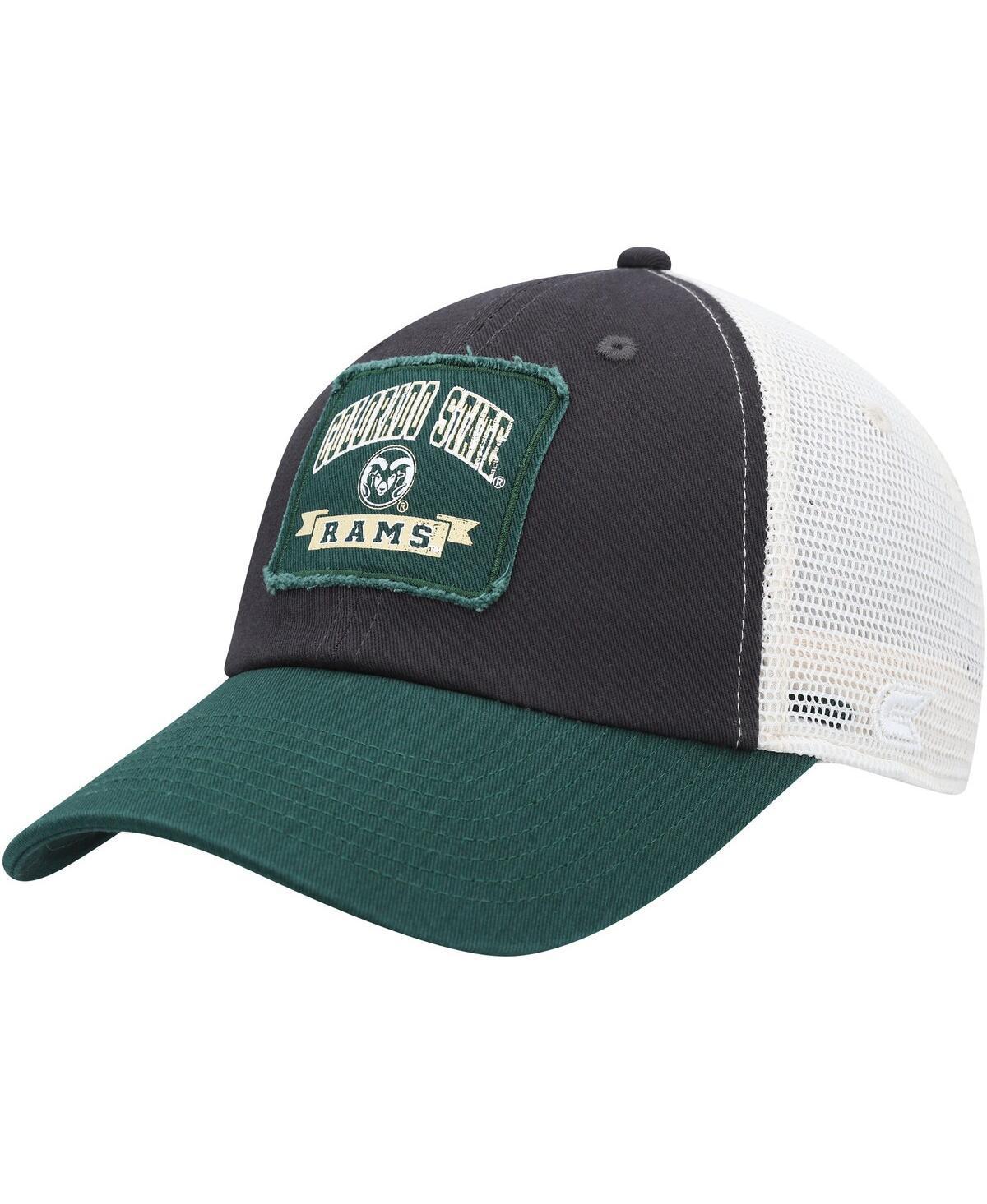 Mens Colosseum Charcoal Colorado State Rams Objection Snapback Hat Product Image