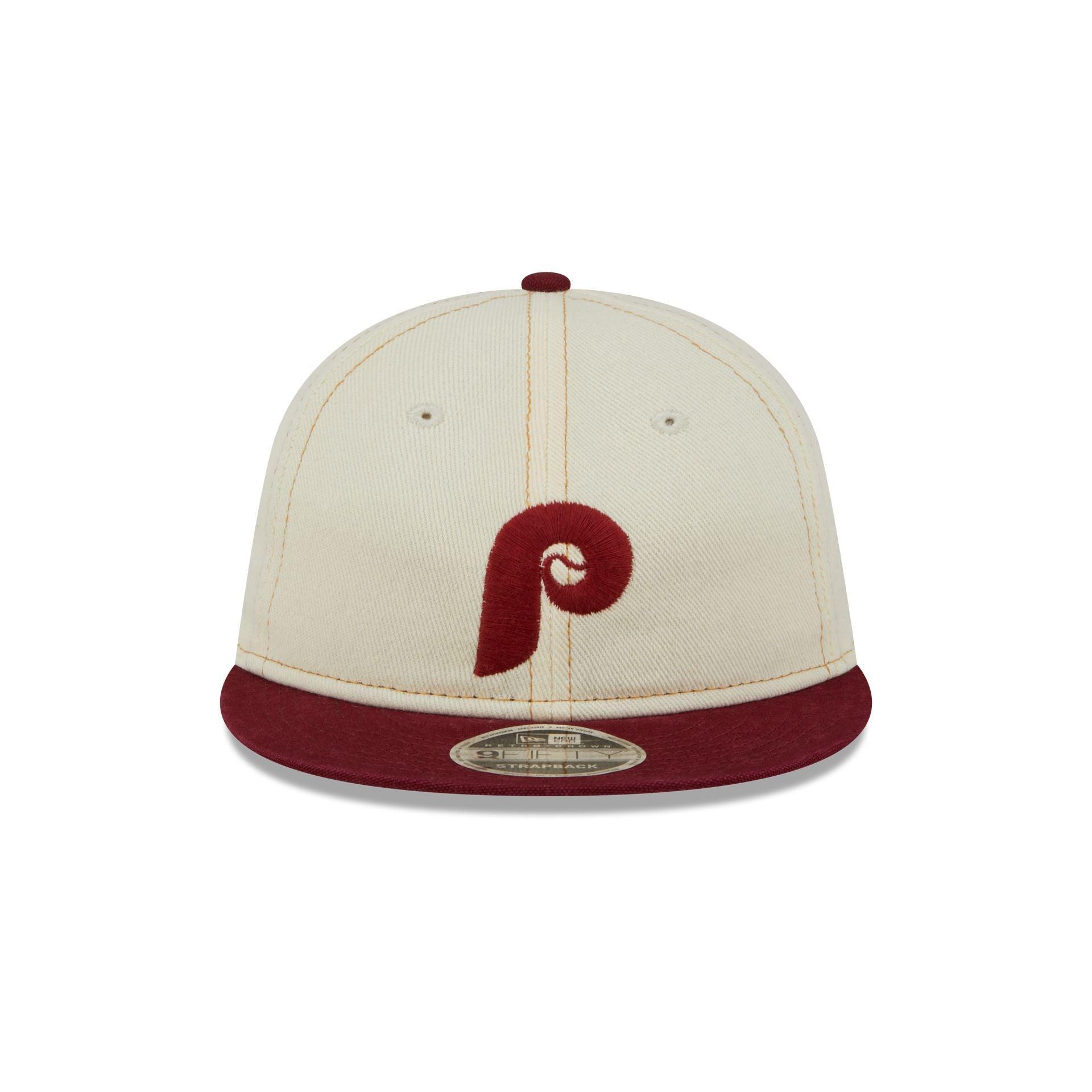 Philadelphia Phillies Chrome Denim Retro Crown 9FIFTY Adjustable Hat Male Product Image