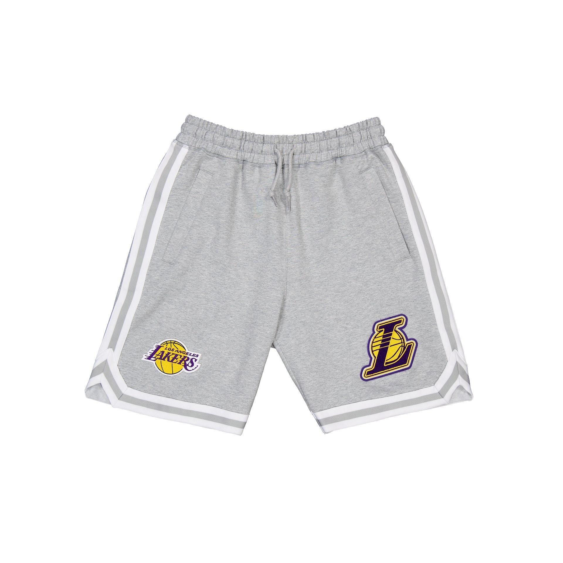 Brooklyn Nets Gray Logo Select Shorts Male Product Image