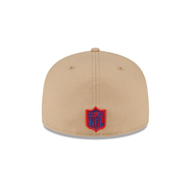 Buffalo Bills Camel 59FIFTY Fitted Hat Male Product Image