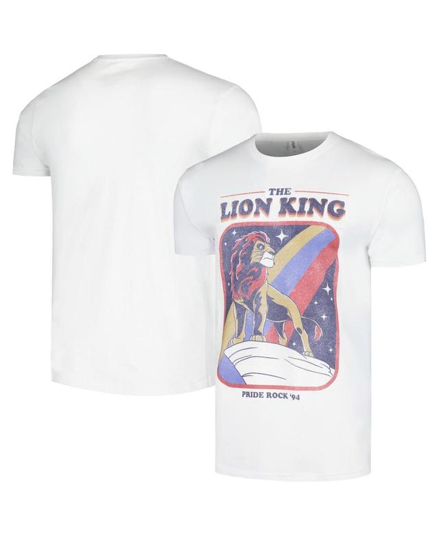 Disneys Lion King Vintage Simba Stripes Mens Graphic Tee Product Image