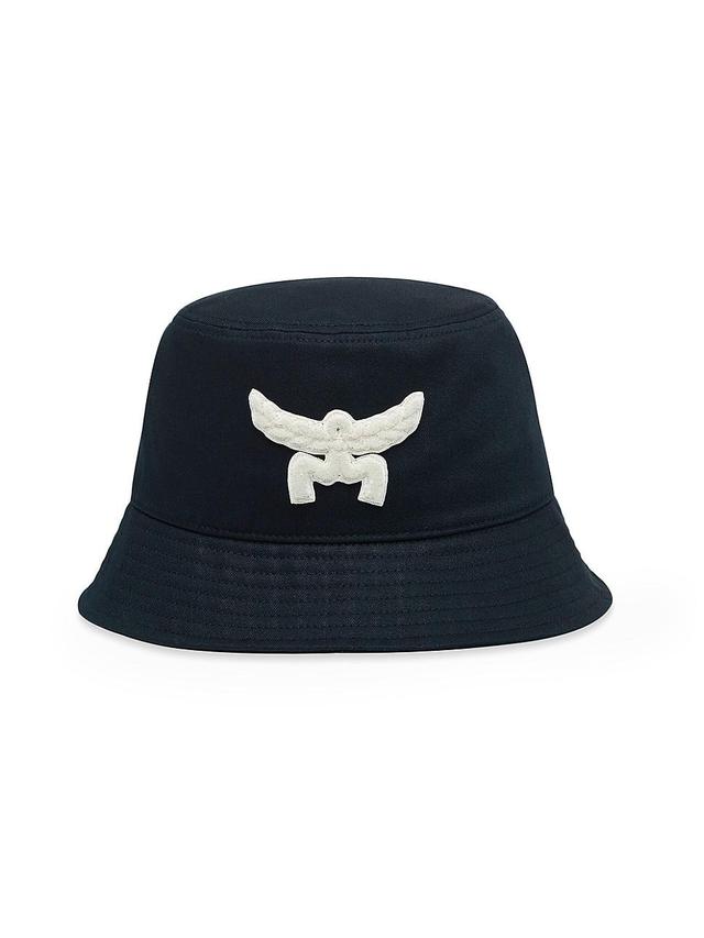 Mens Essential Logo-Embroidered Cotton Bucket Hat Product Image