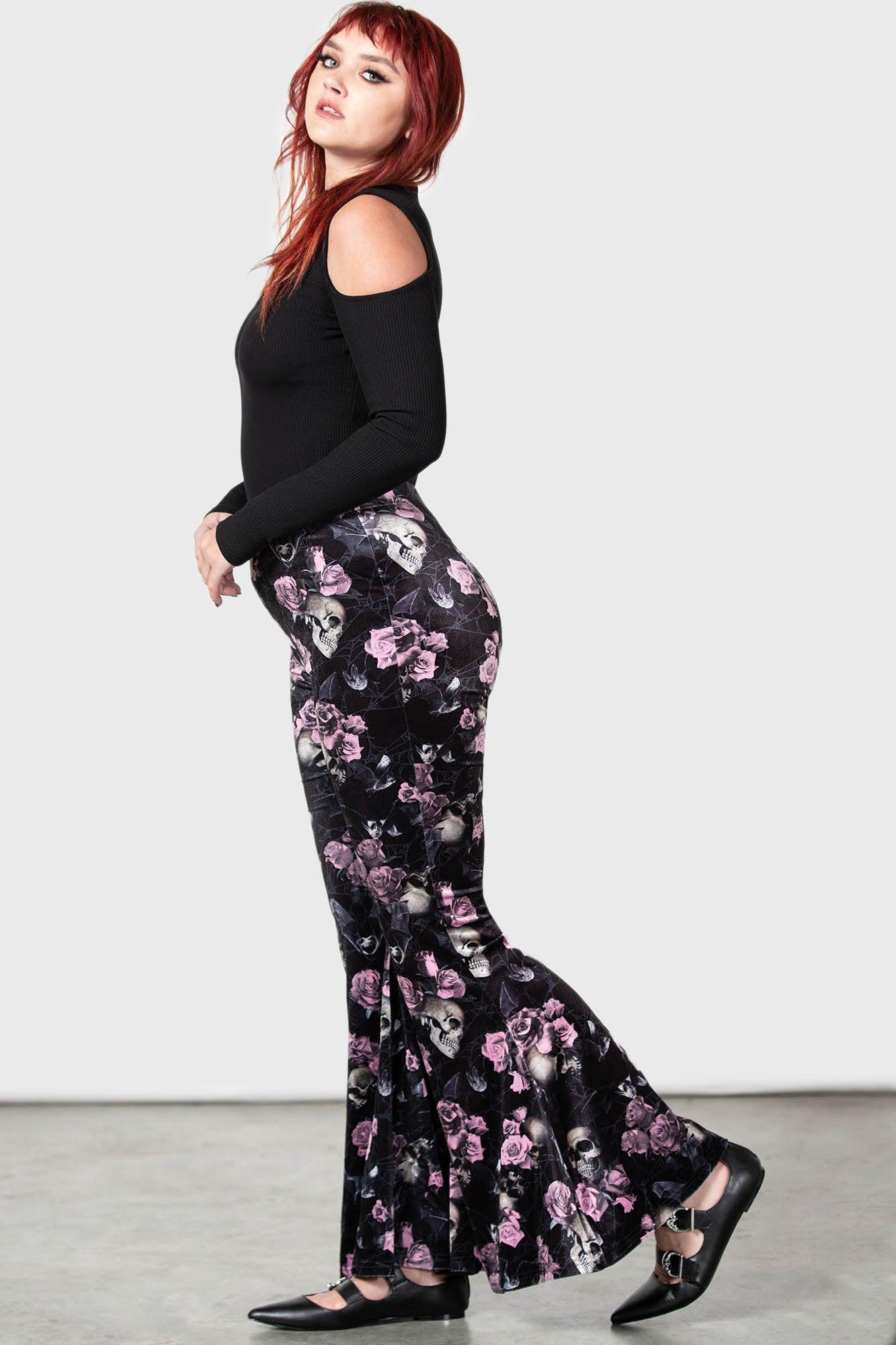 Moondance Bell Bottoms [BLACK/PINK] Female Product Image