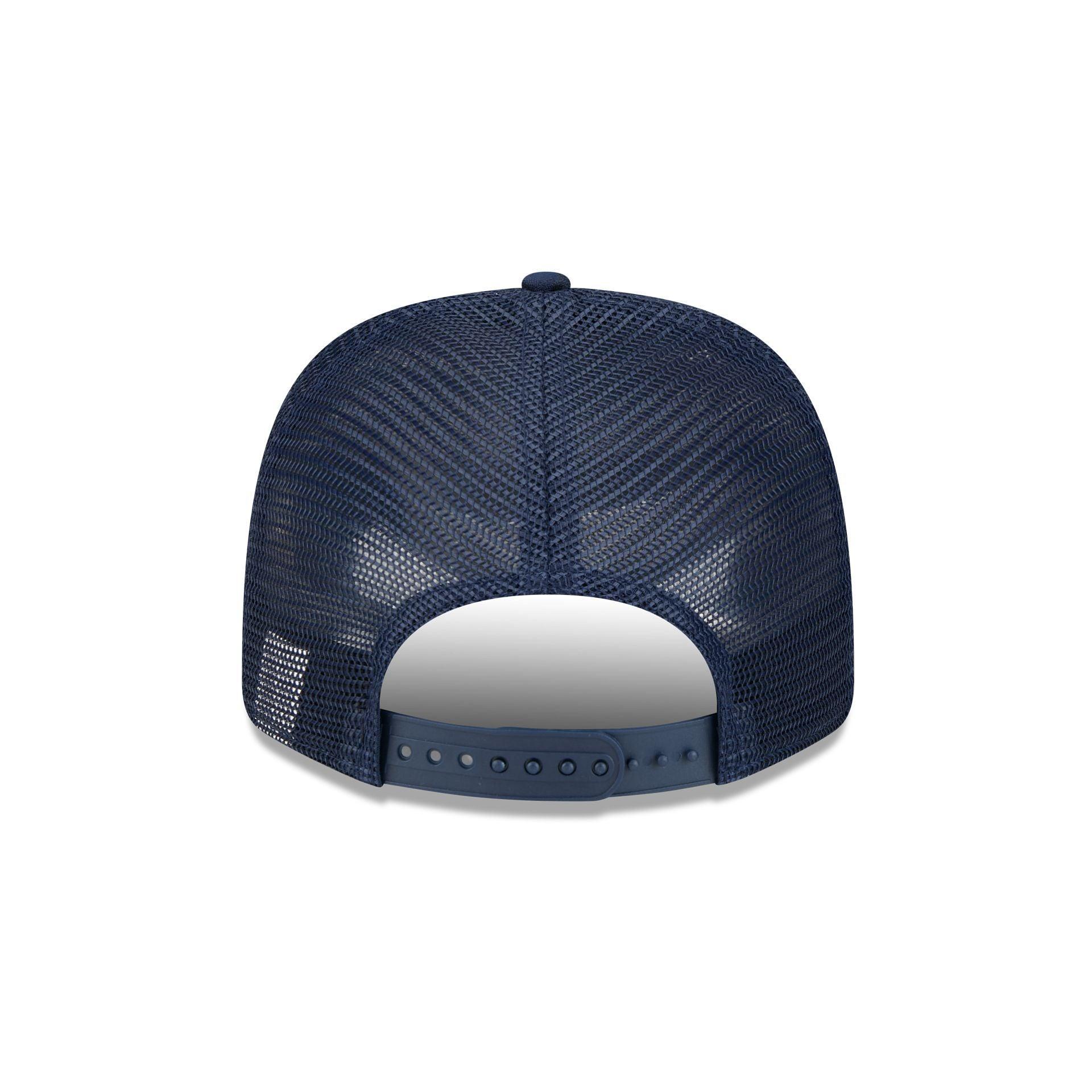 New Era Cap Heather Blue 9SEVENTY Trucker Hat Male Product Image