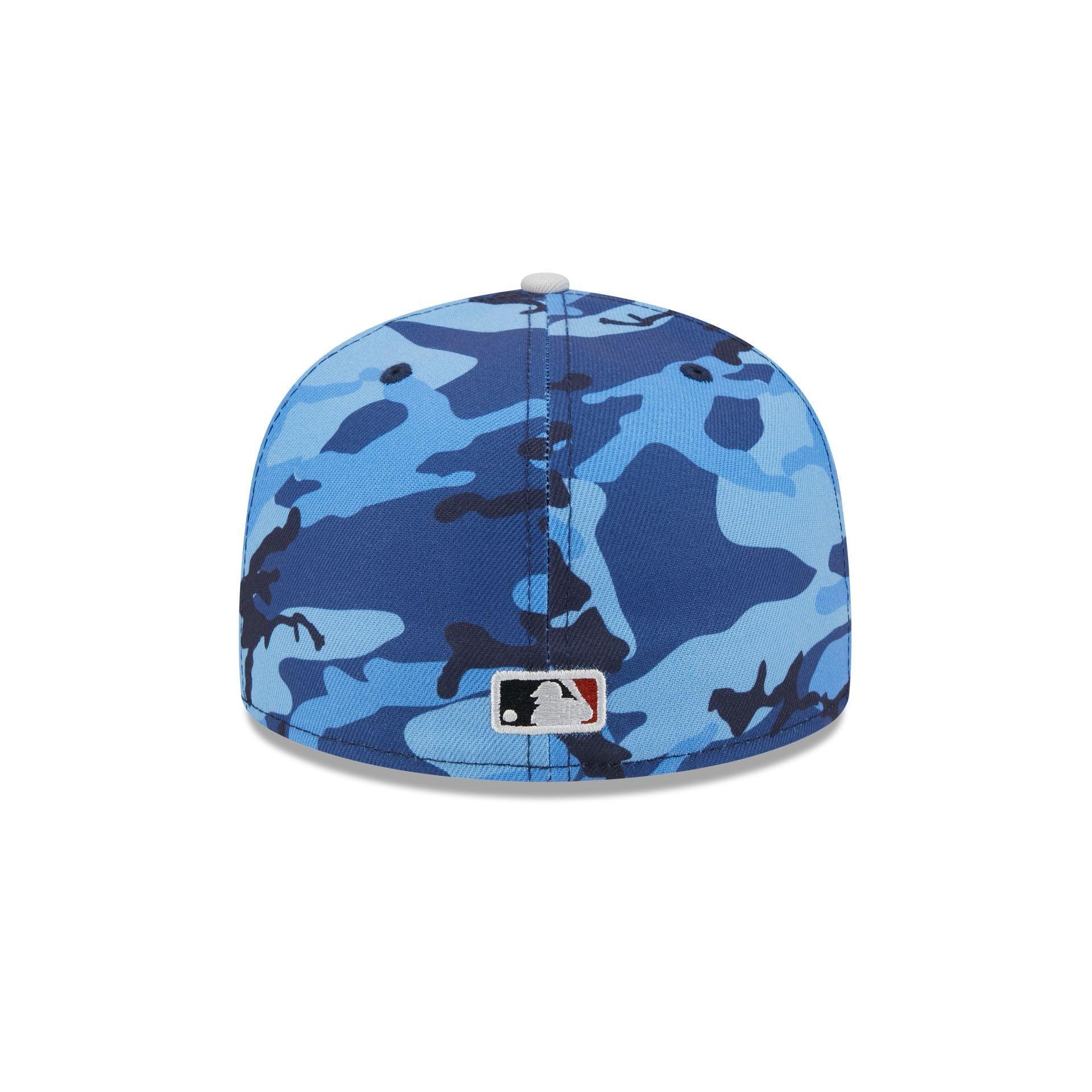 Chicago White Sox Blue Camo 59FIFTY Fitted Hat Male Product Image