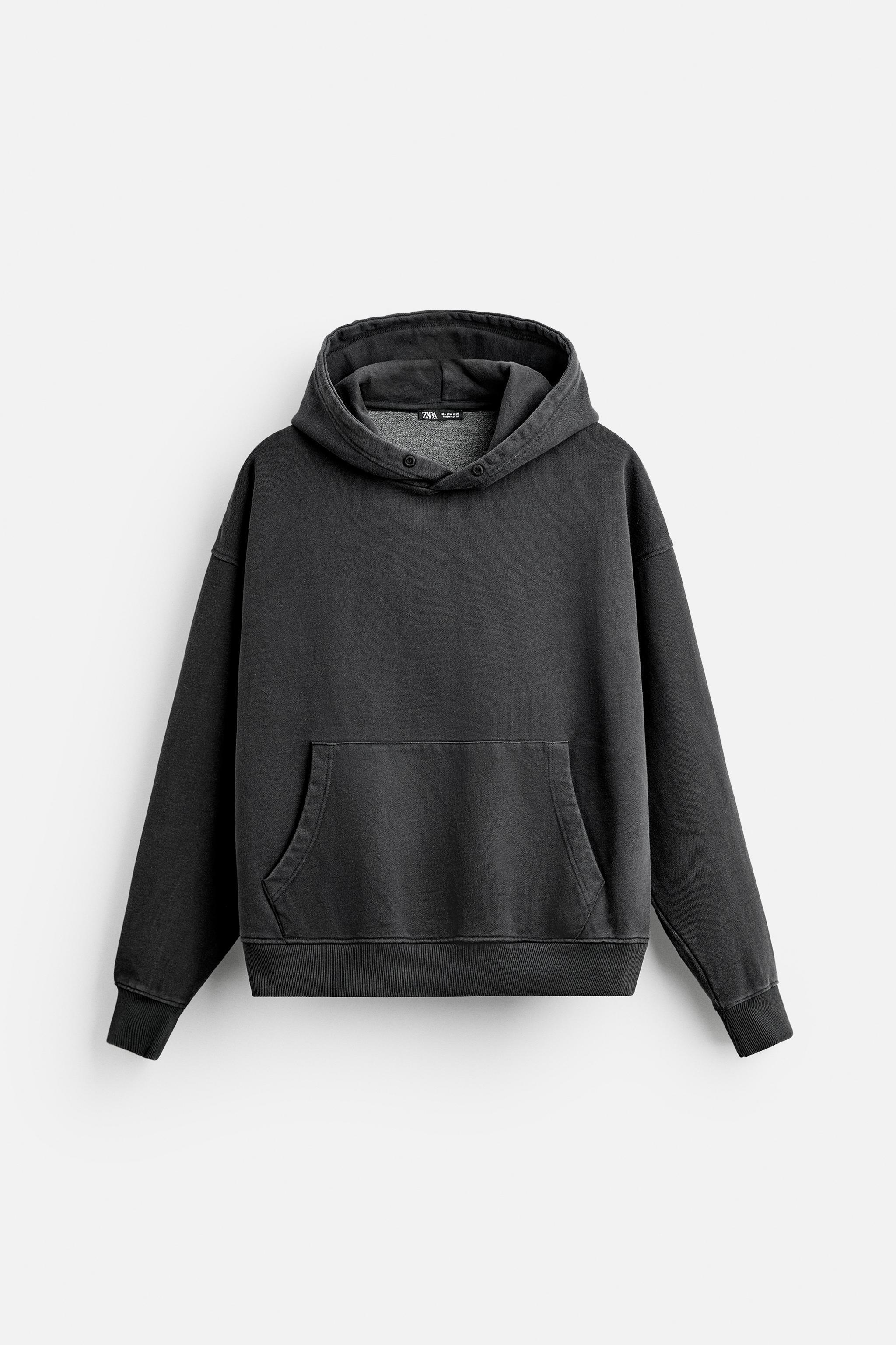 BOXY FIT WASHED SWEATSHIRT Product Image