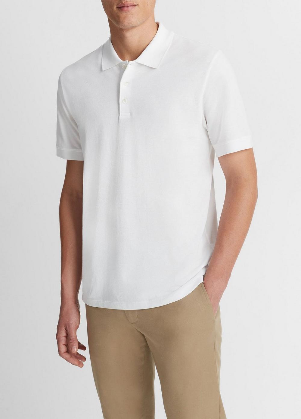 Cotton Piqué Polo Shirt Product Image