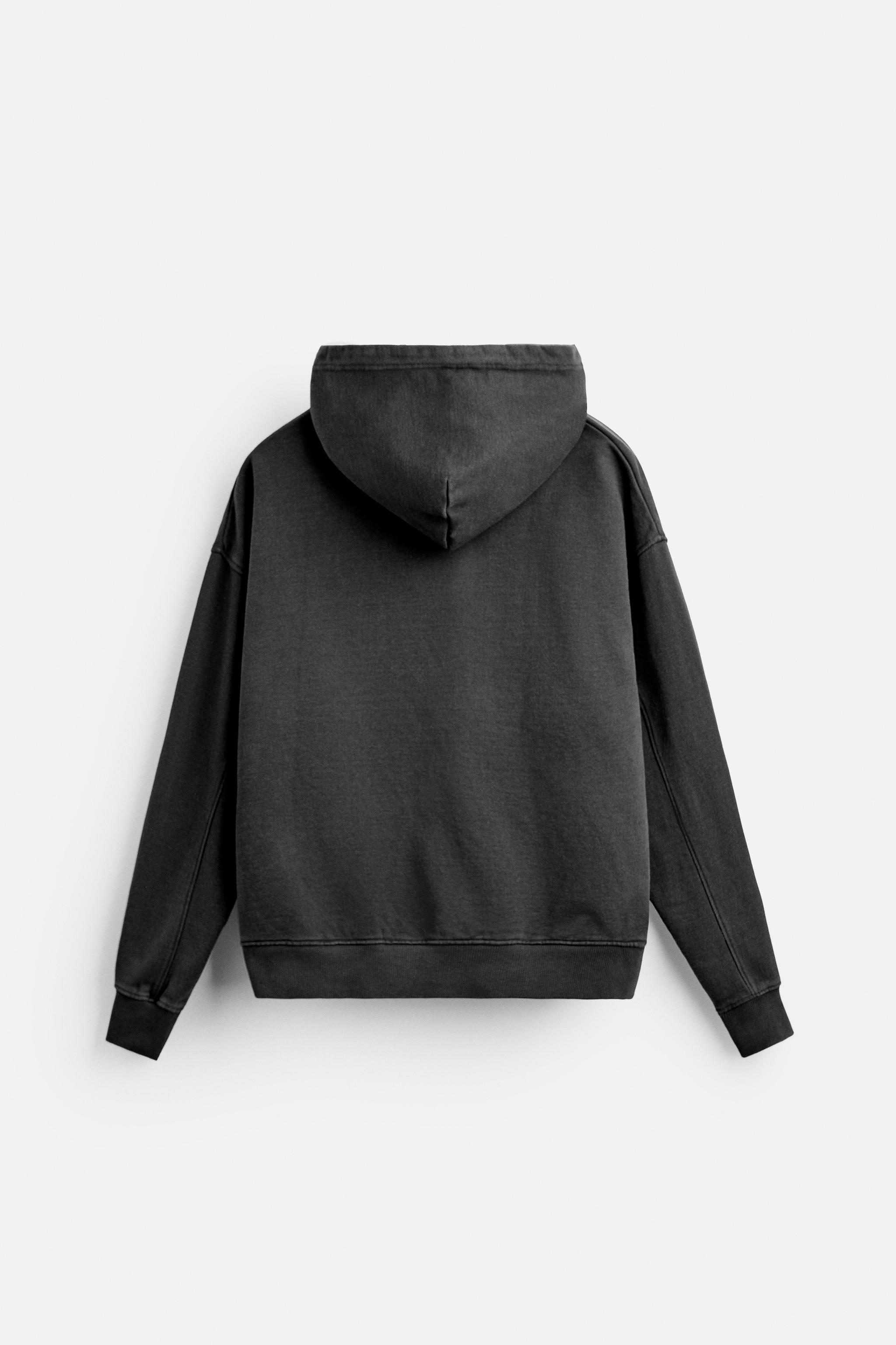 BOXY FIT WASHED SWEATSHIRT Product Image