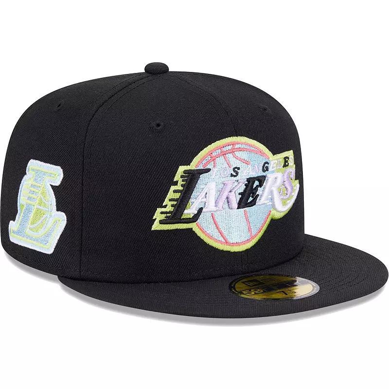 Mens New Era Los Angeles Lakers Color Pack 59FIFTY Fitted Hat Product Image