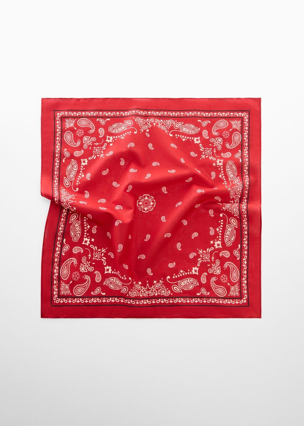 MANGO - Cotton bandana - One size - Women Product Image