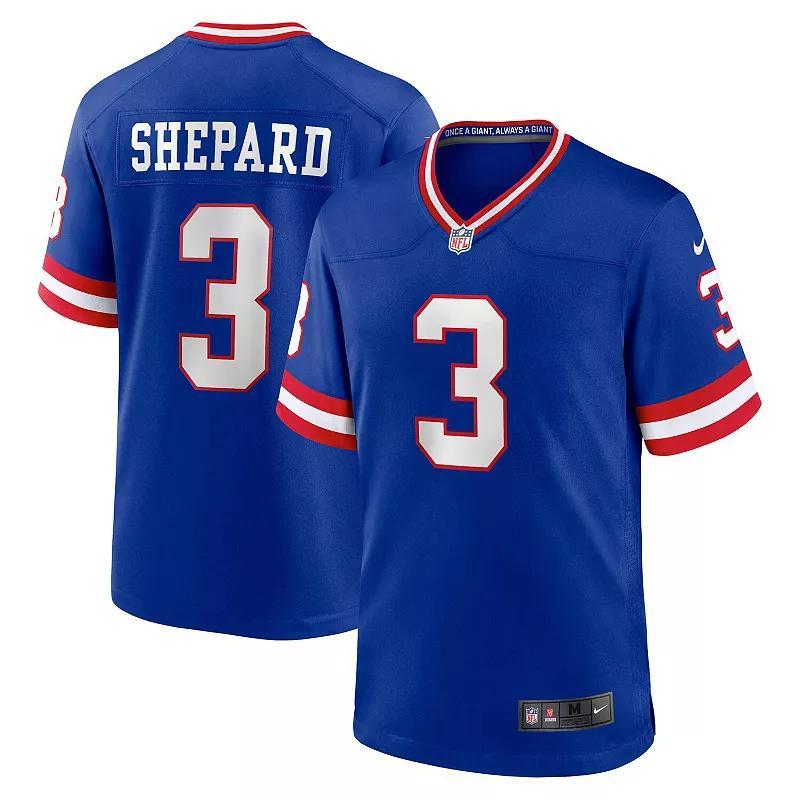 Mens Nike Sterling Shepard Royal New York Giants Classic Player Game Jersey - Royal Product Image