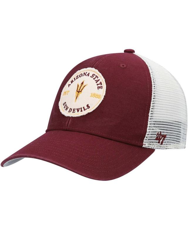 Mens 47 Maroon Arizona State Sun Devils Howell MVP Trucker Snapback Hat, Red Product Image