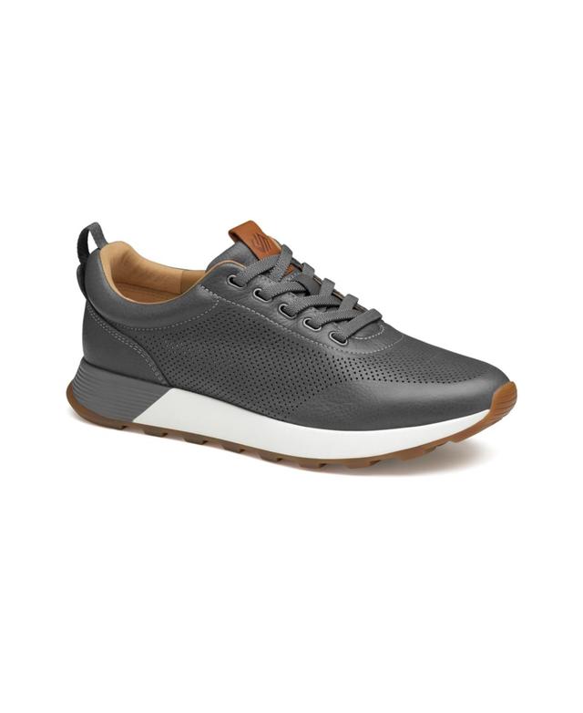 Johnston & Murphy Mens Kinnon Perfed Jogger Lace-Up Sneakers Mens Shoes Product Image