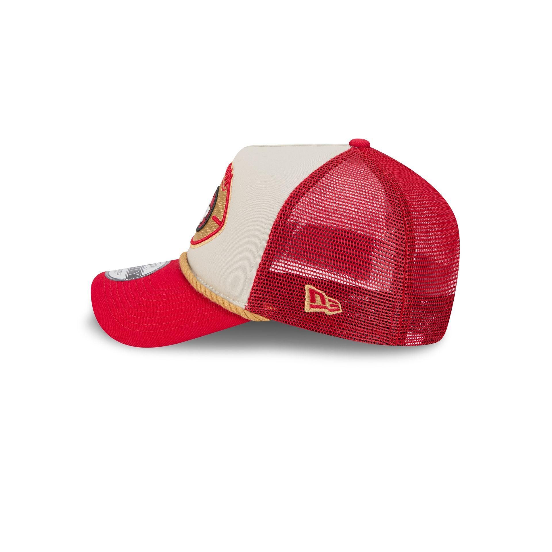 San Francisco 49ers 2024 Historic Sideline 9FORTY A-Frame Snapback Hat Male Product Image