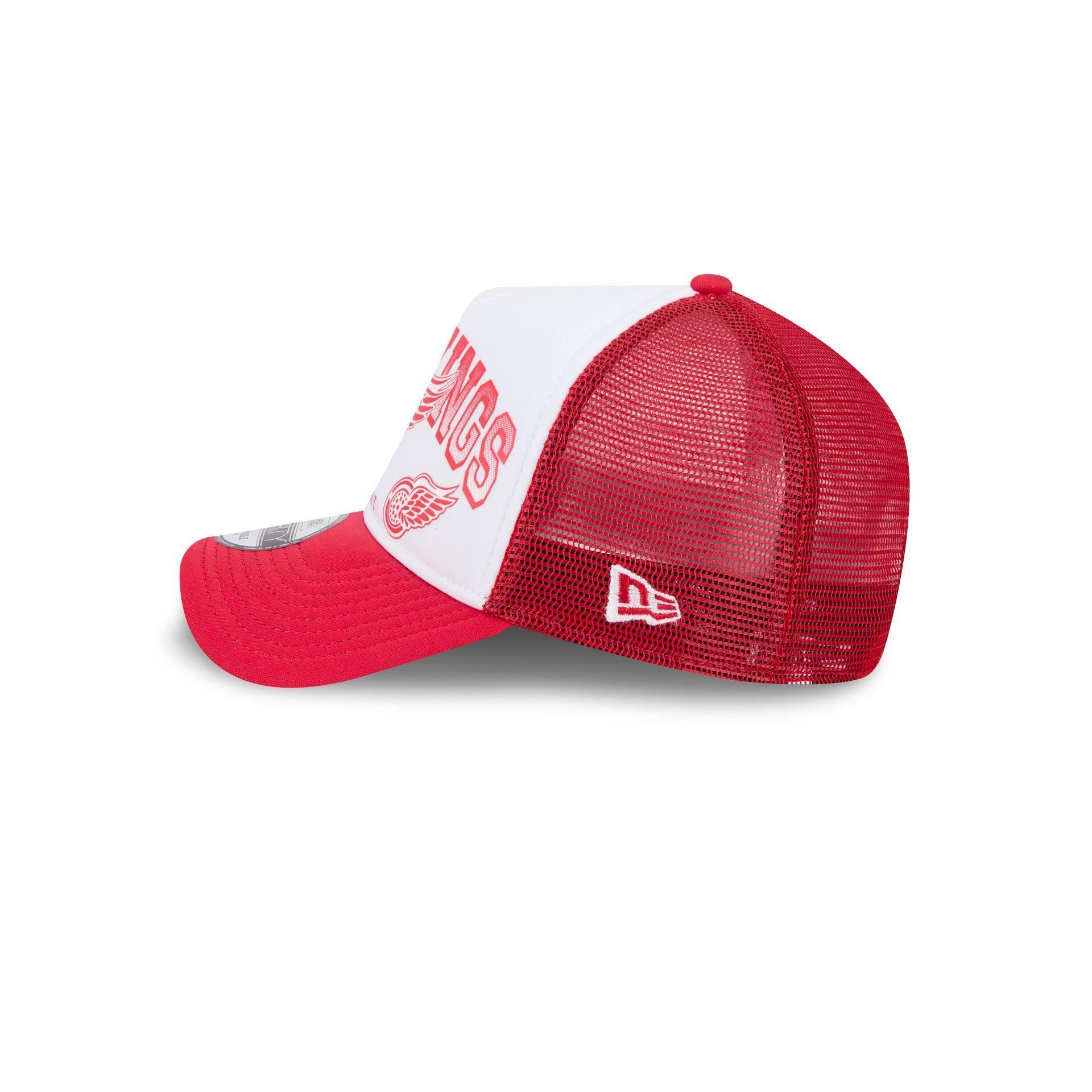 Detroit Red Wings Sport Classics 9FORTY A-Frame Trucker Hat Male Product Image