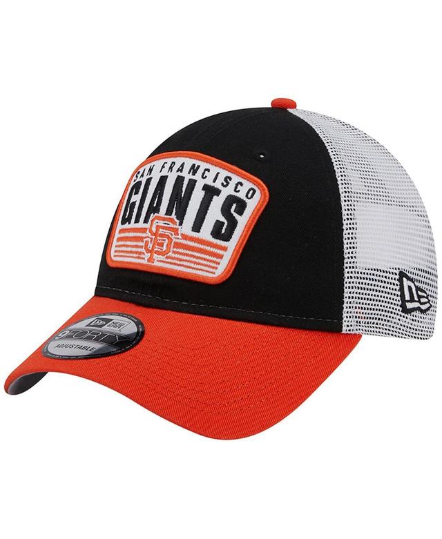 Mens New Era San Francisco Giants Two-Tone Patch 9FORTY Snapback Hat Product Image