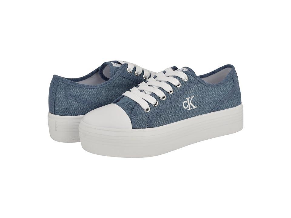 Calvin Klein Womens Brinle Lace-Up Casual Platform Sneakers Product Image