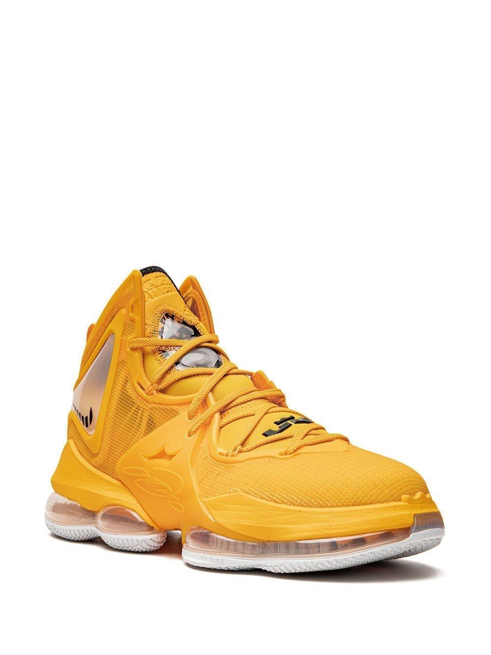 Lebron 19 High-top Sneakers In Orange Product Image