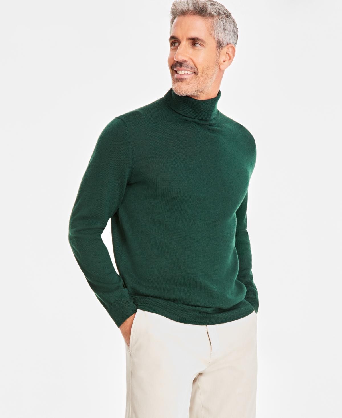 Club Room Mens Merino Wool Blend Turtleneck Sweater, Created for Macys Product Image