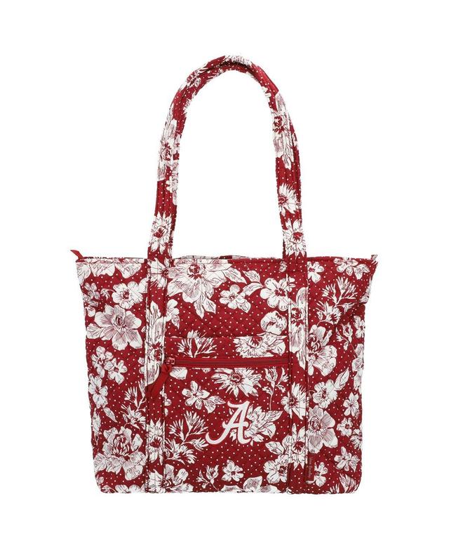 Womens Vera Bradley Alabama Crimson Tide Rain Garden Vera Tote Bag Product Image