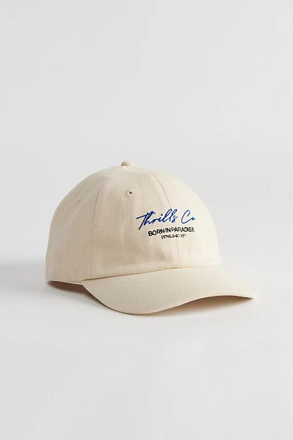 THRILLS Signature 6-Panel Hat Mens at Urban Outfitters Product Image