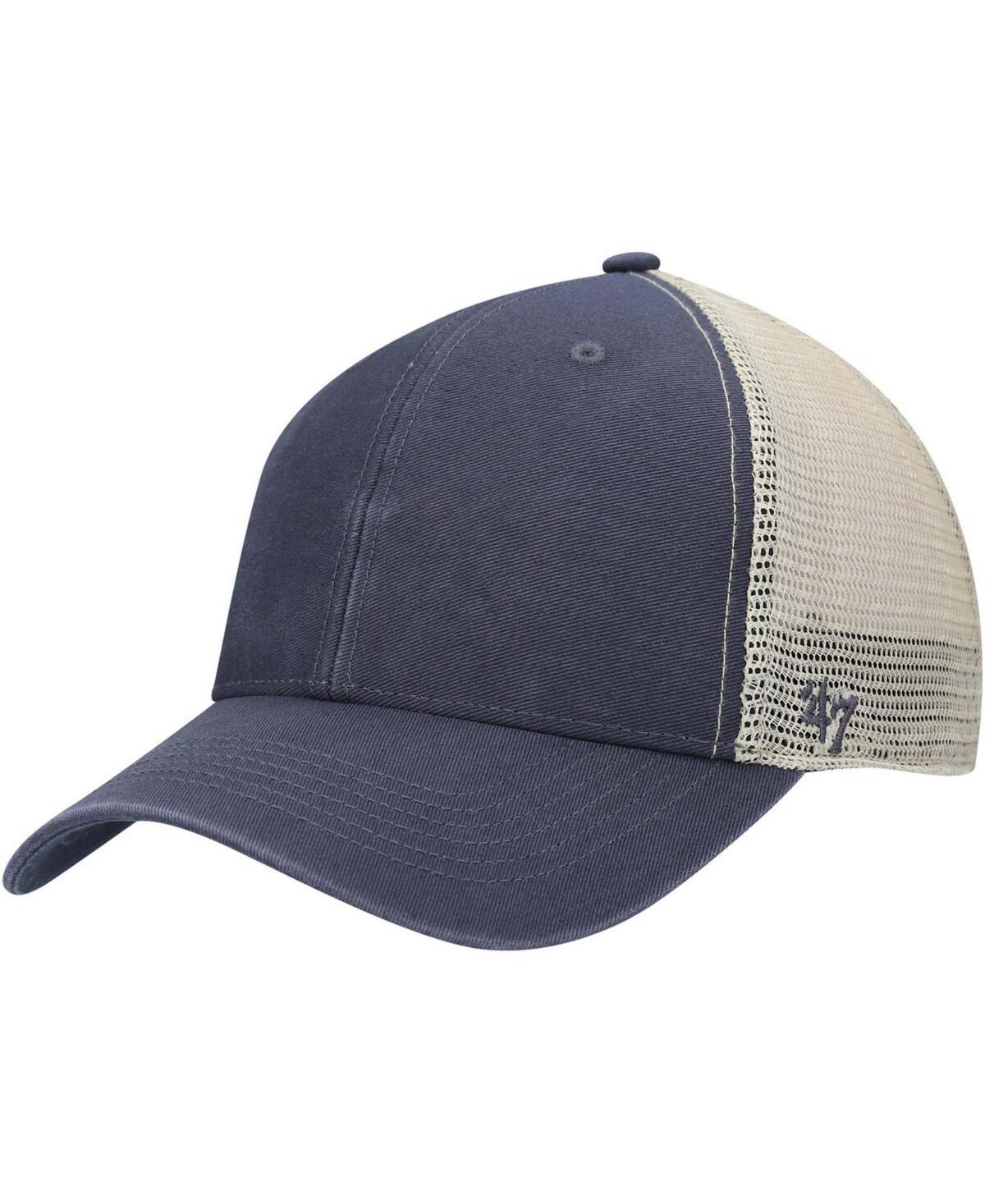 Mens 47 Navy/Natural Flagship MVP Snapback Hat Product Image