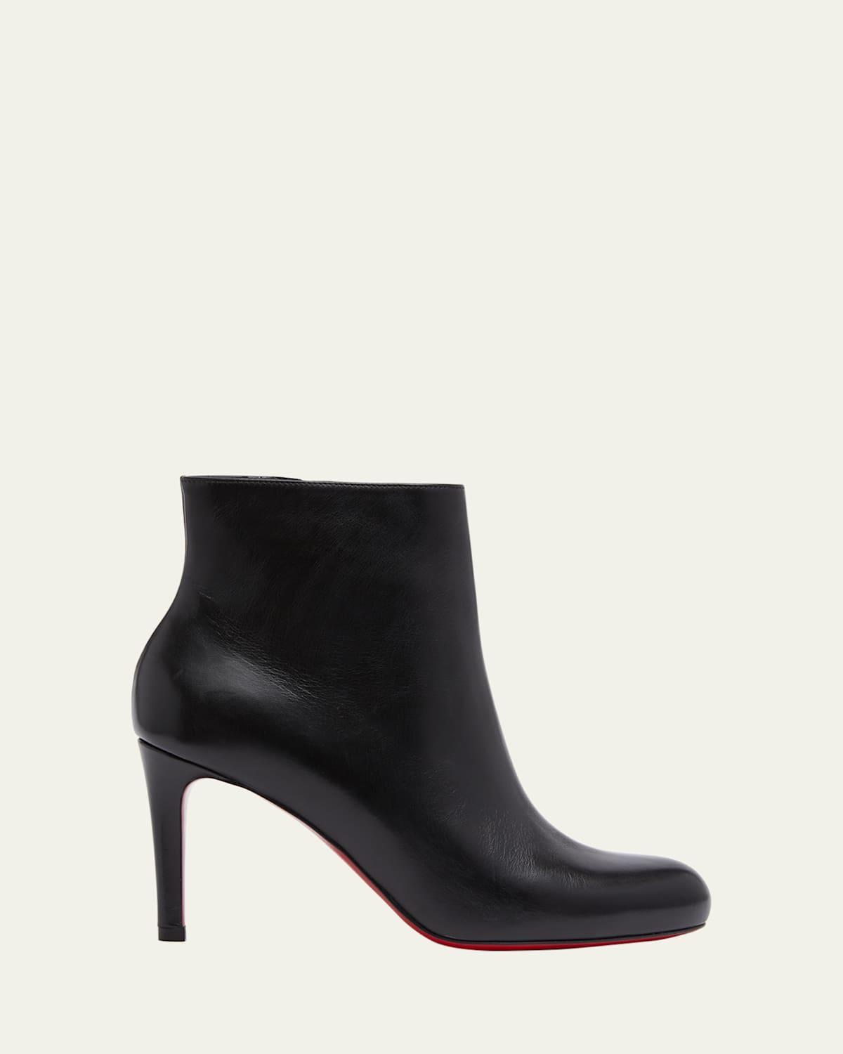 Pumppie Red Sole Leather Ankle Boots Product Image