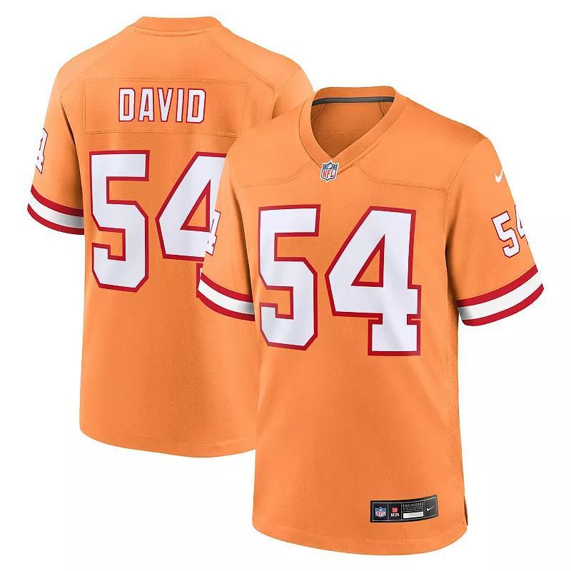 Mens Nike Lavonte David Tampa Bay Buccaneers Throwback Game Jersey Product Image