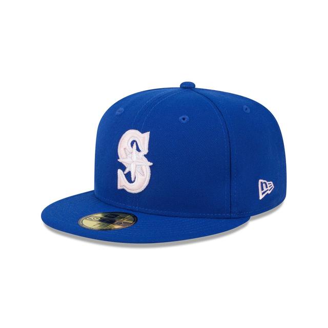 Seattle Mariners Mother's Day 2024 59FIFTY Fitted Hat Male Product Image