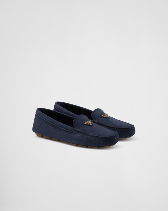 Suede driving loafers Product Image